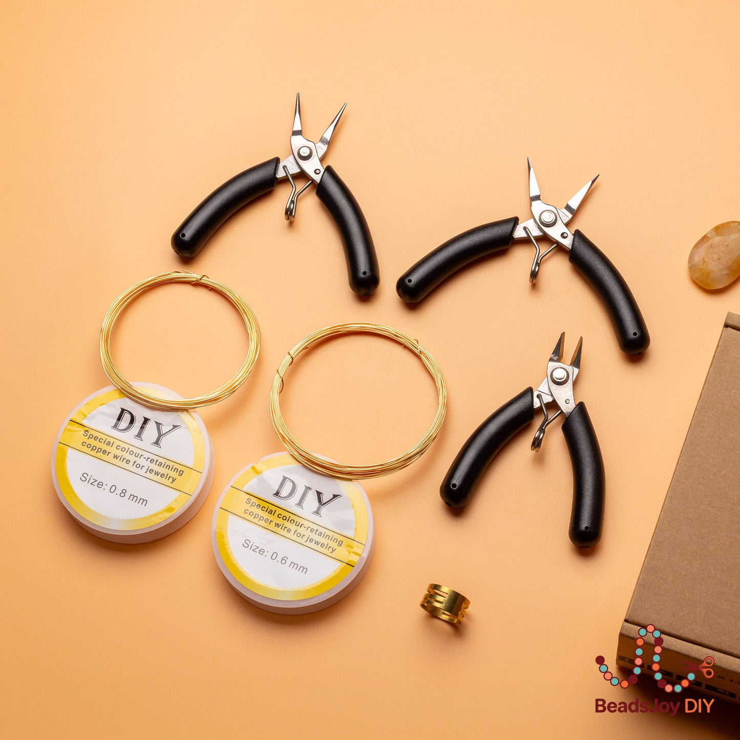 BeadsJoy DIY Wire Wrapping Starter Kit