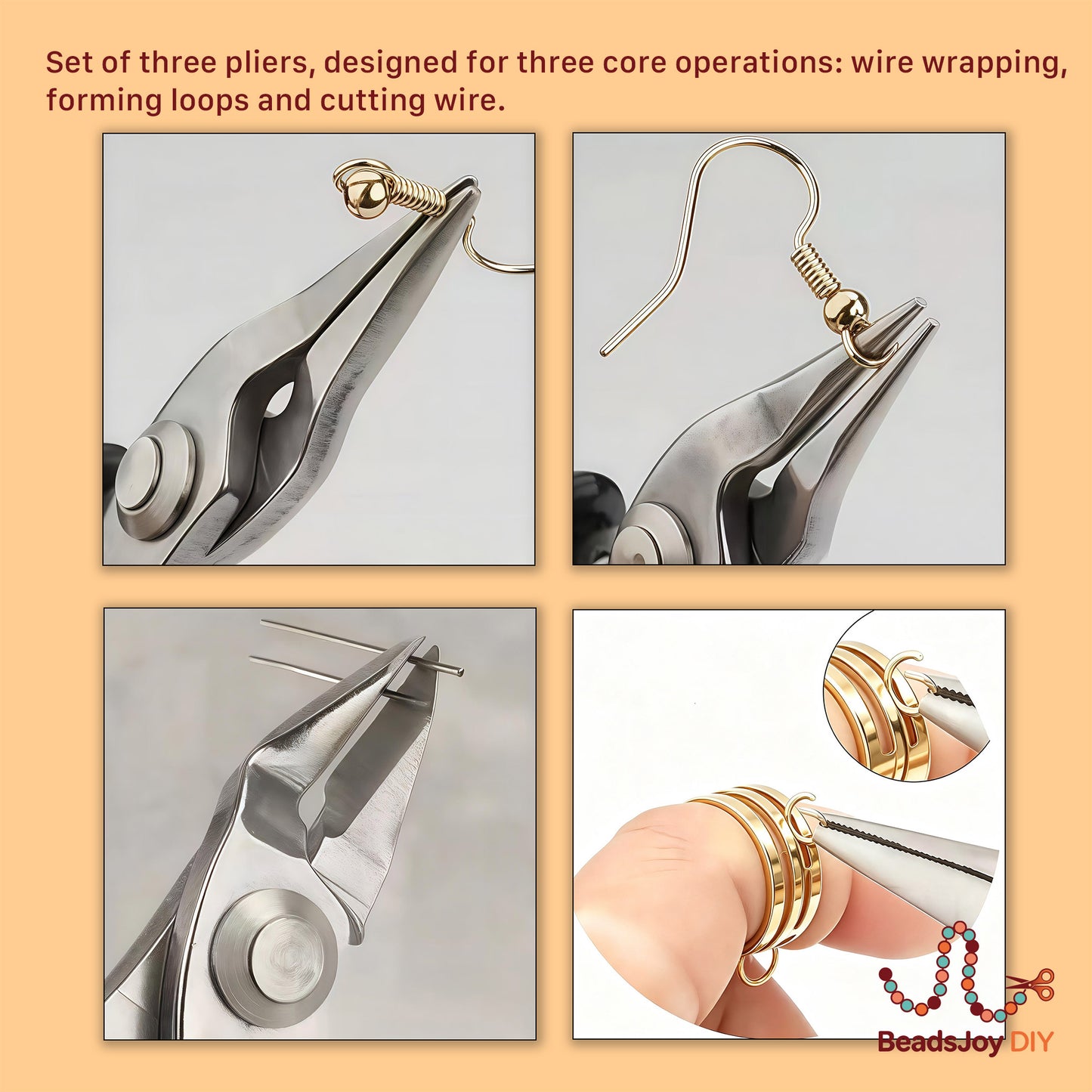 BeadsJoy DIY Wire Wrapping Starter Kit